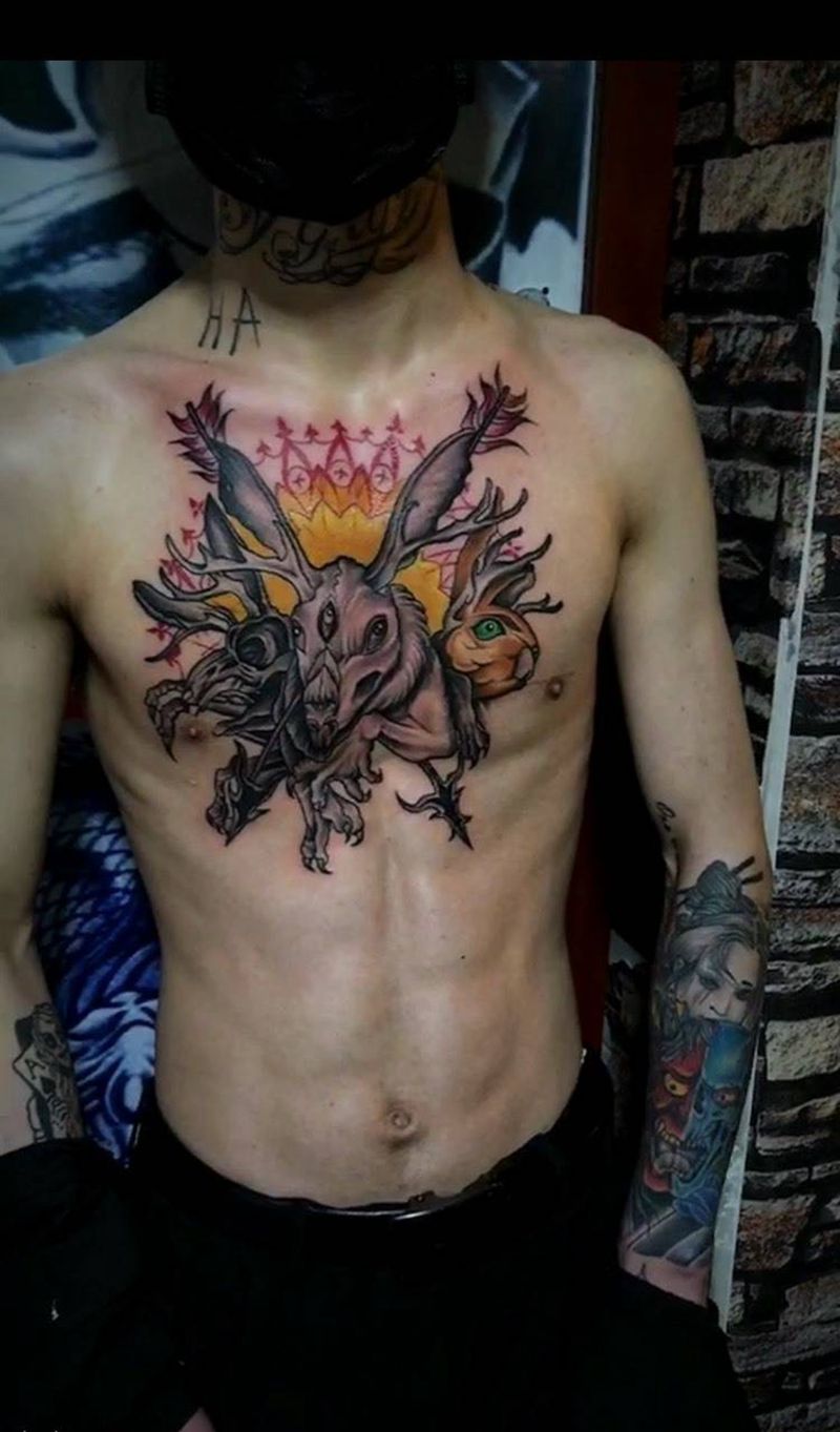 今日作品纹身图片