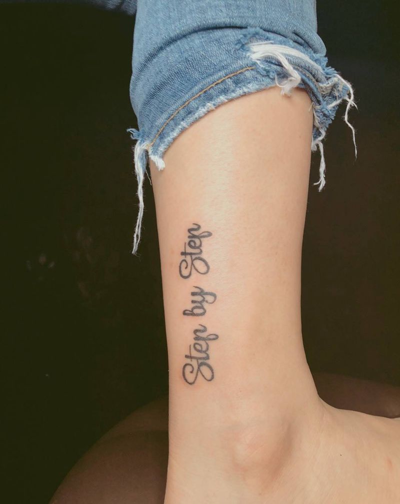 积跬步，至千里纹身图片