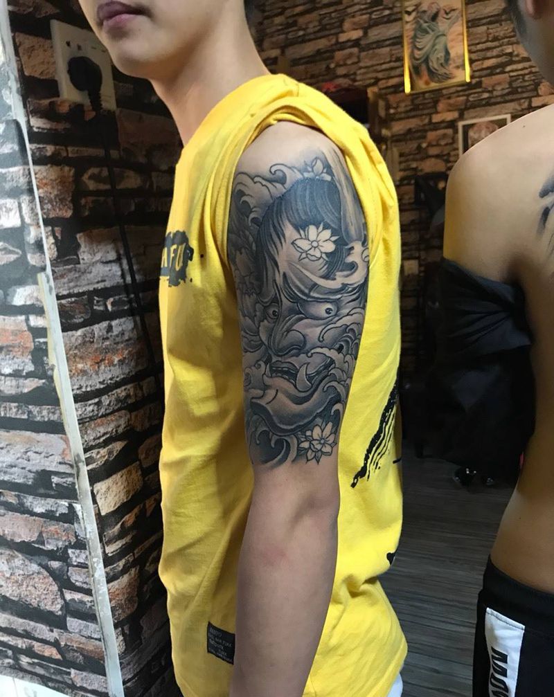 般若恢复后纹身图片