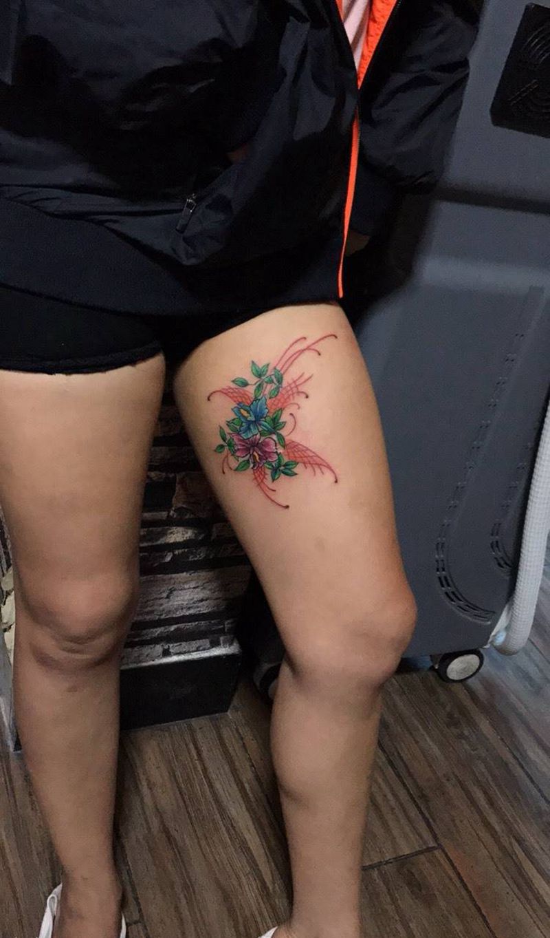 遮盖疤痕纹身图片