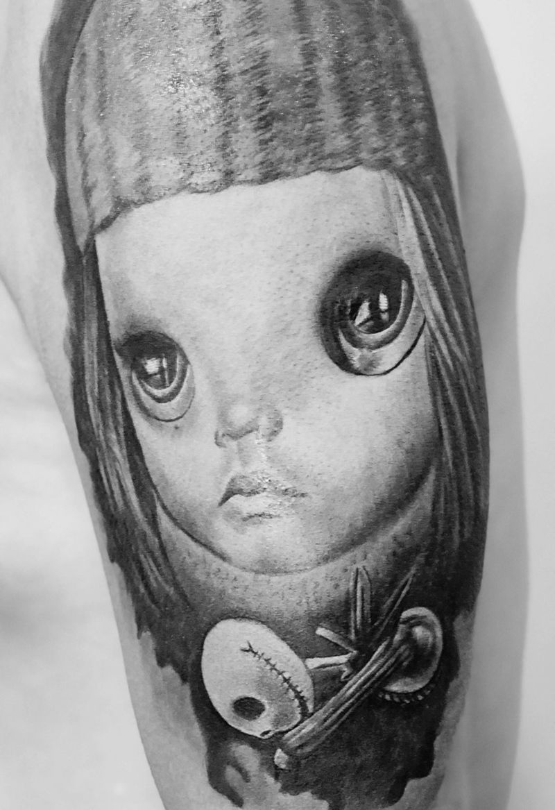 小布娃娃纹身图片