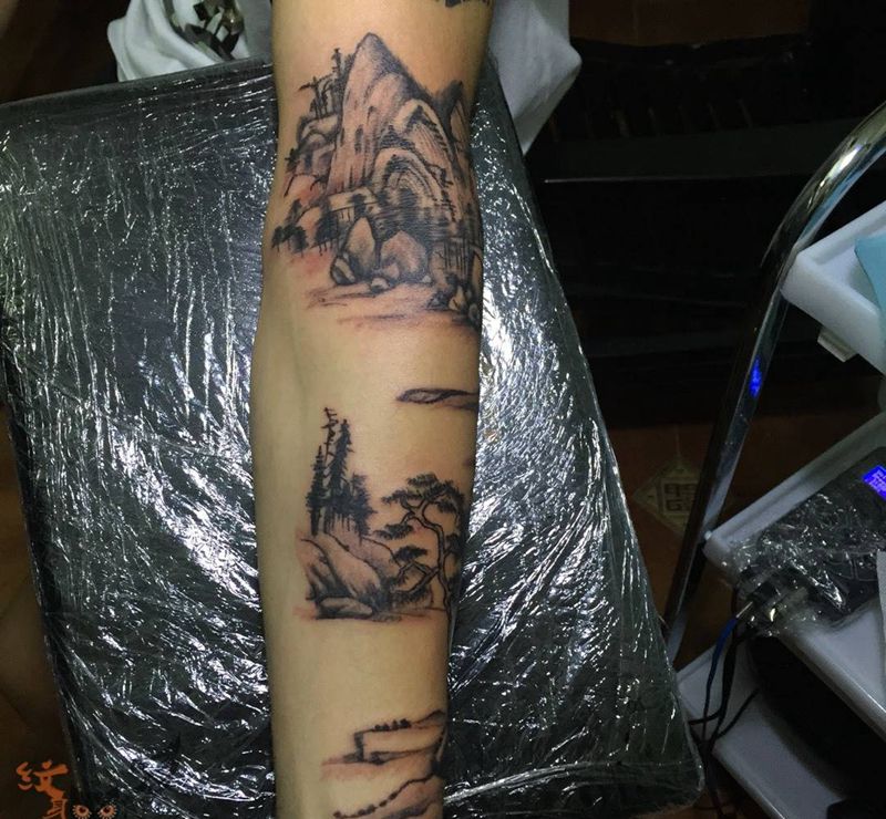 三个小时的作品！纹身图片