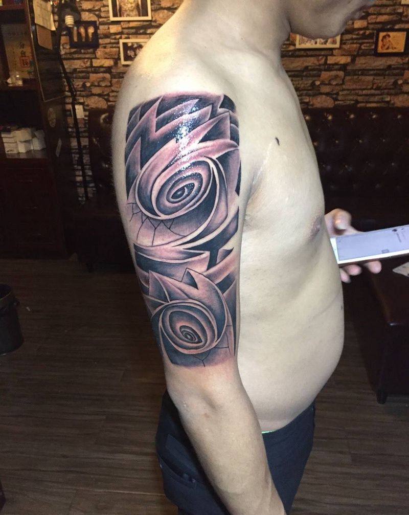 今日作品纹身图片