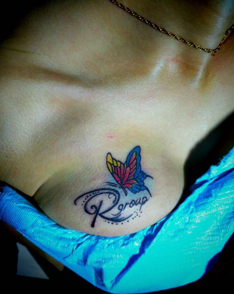 蝴蝶纹身图片