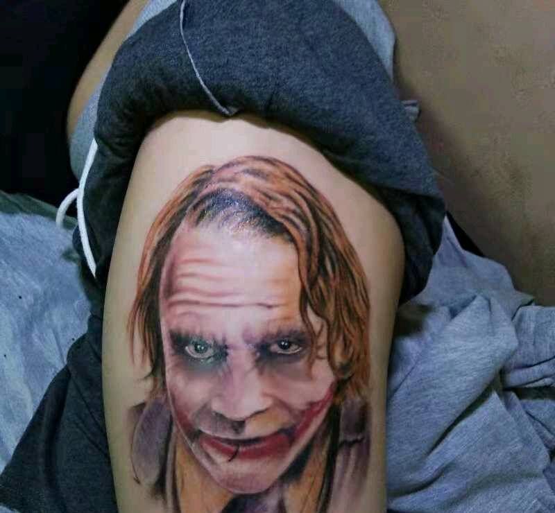 希斯兰杰纹身图片