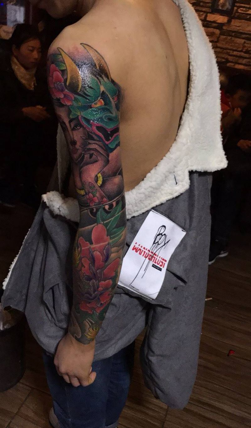 今日作品纹身图片