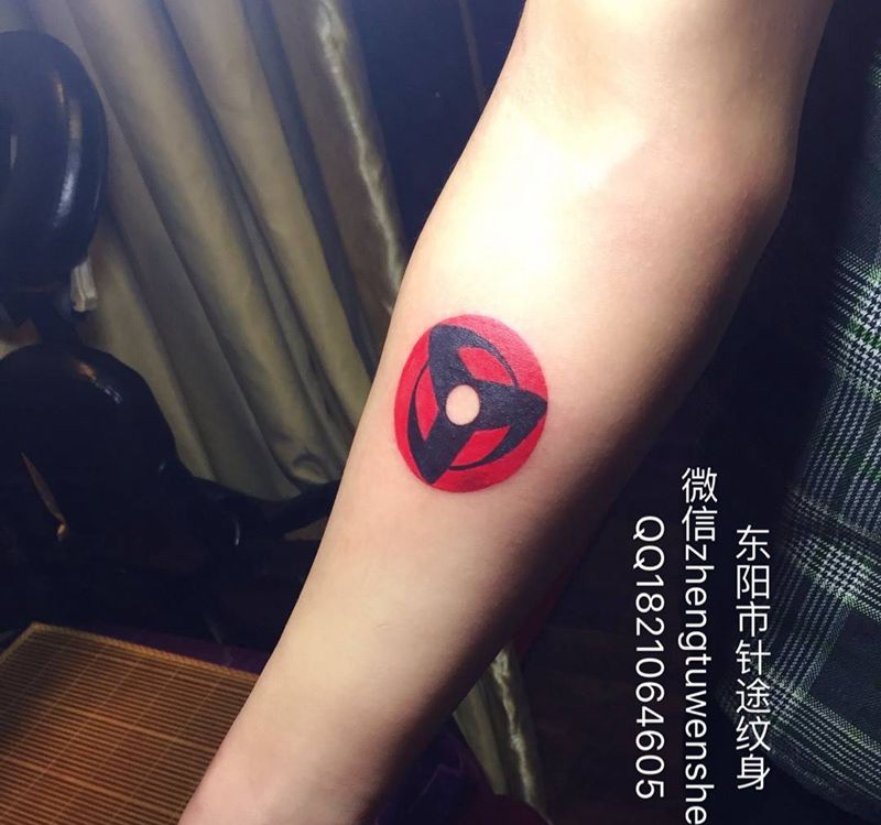 神威写轮纹身图片