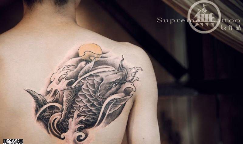 驻店师傅作品纹身图片_成品清新纹身图案