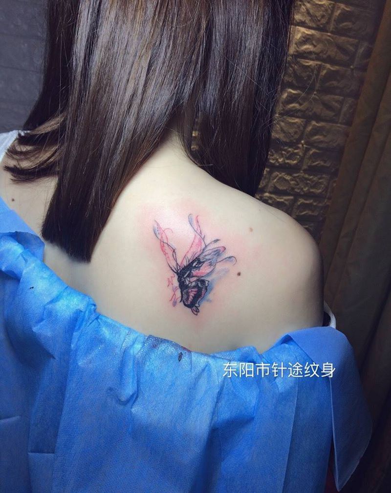 蝴蝶纹身图片
