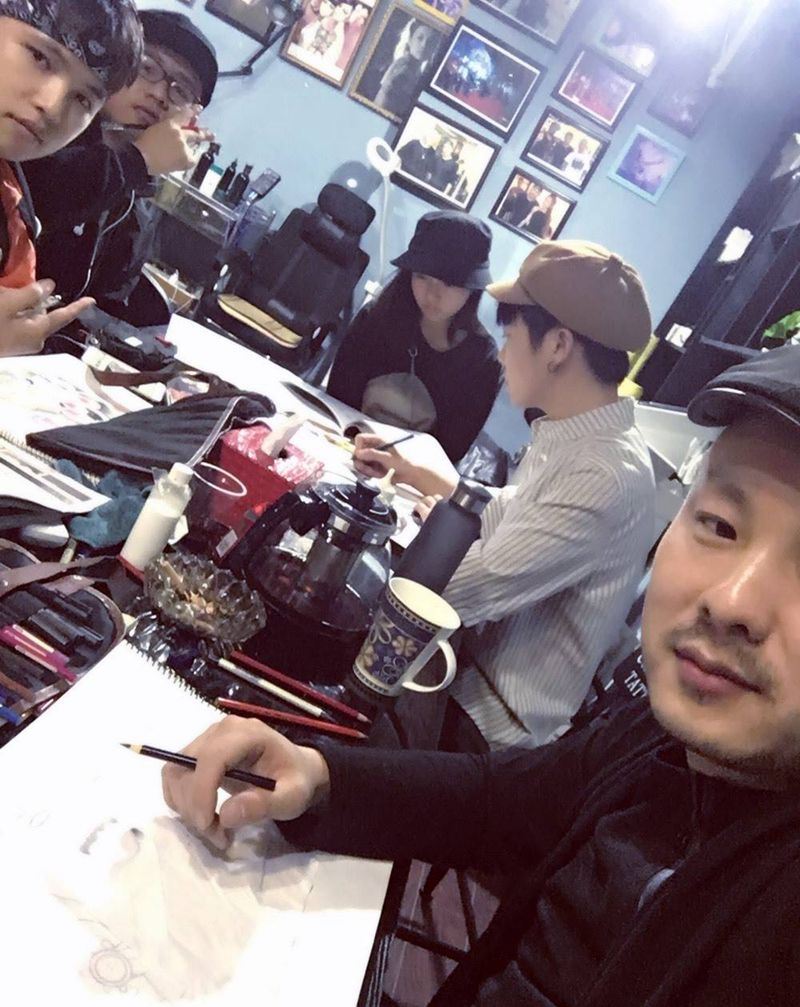 一群人一件事 一个梦想！纹身图片