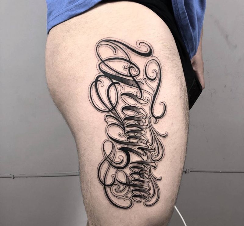 奇卡诺纹身图片