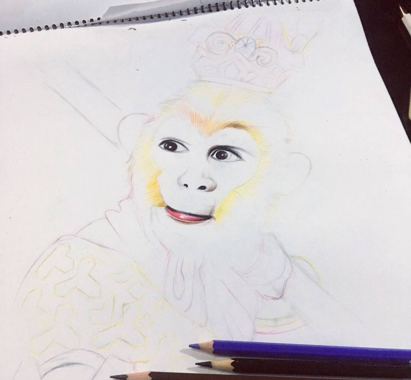 大师兄纹身图片