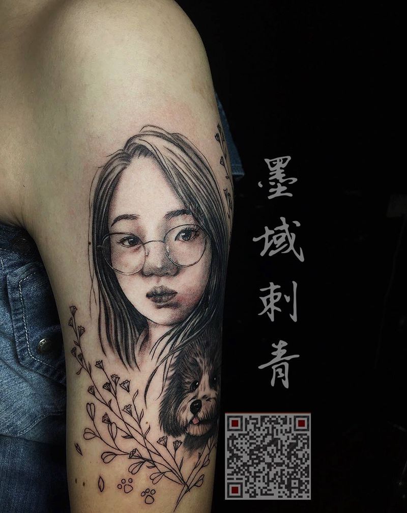 肖像纹身图片