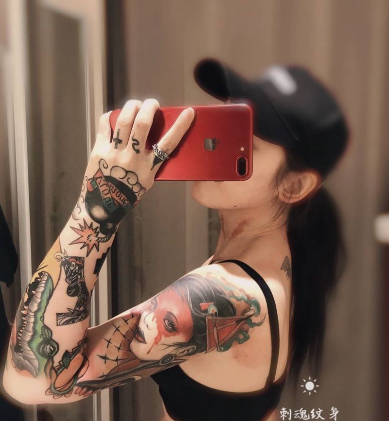 刺魂买家秀.未完待续......纹身图片