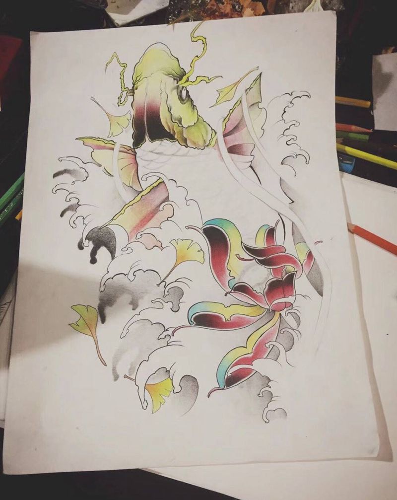 学生作品.纹身图片