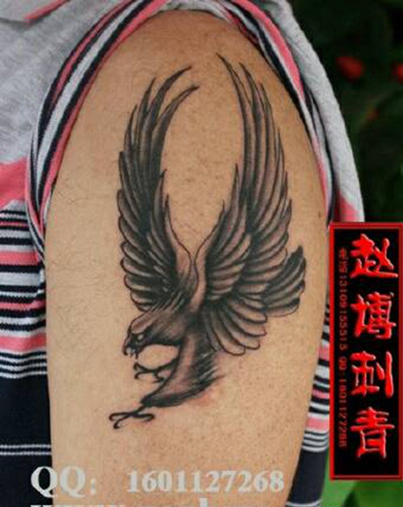 老鹰纹身纹身图片