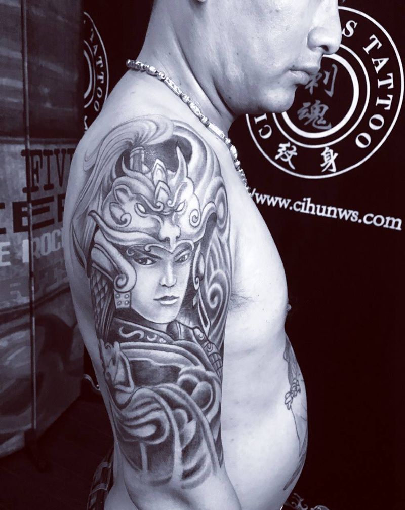 赵子龙纹身纹身图片