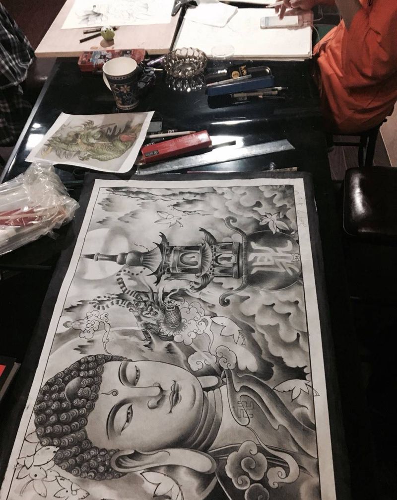 刺魂日常纹身图片