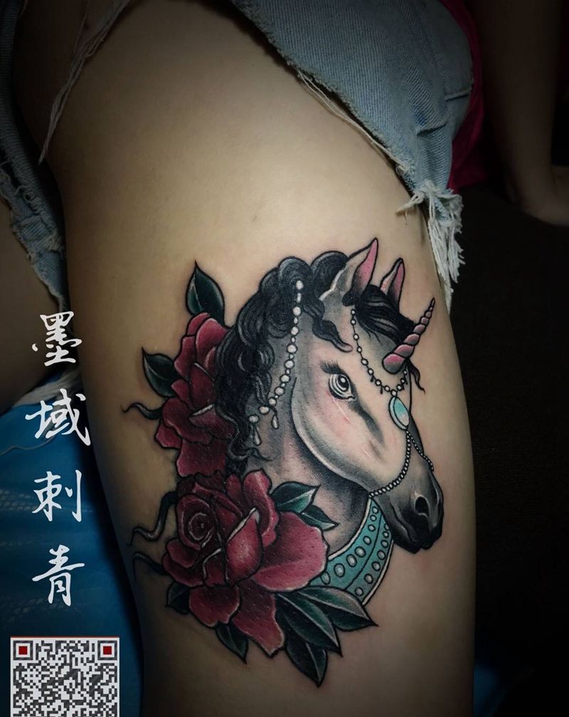 覆盖纹身图片_手臂腿部欧美写实纹身图案