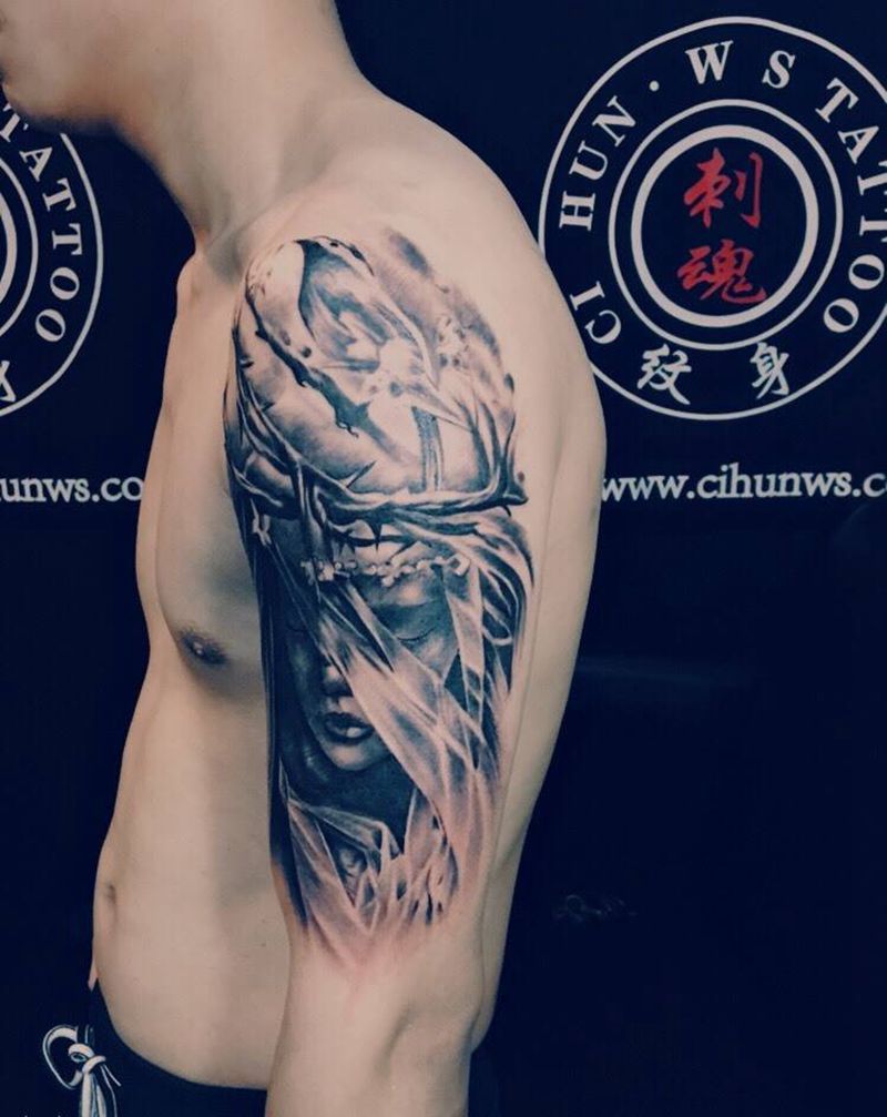 欧美暗黑纹身图片