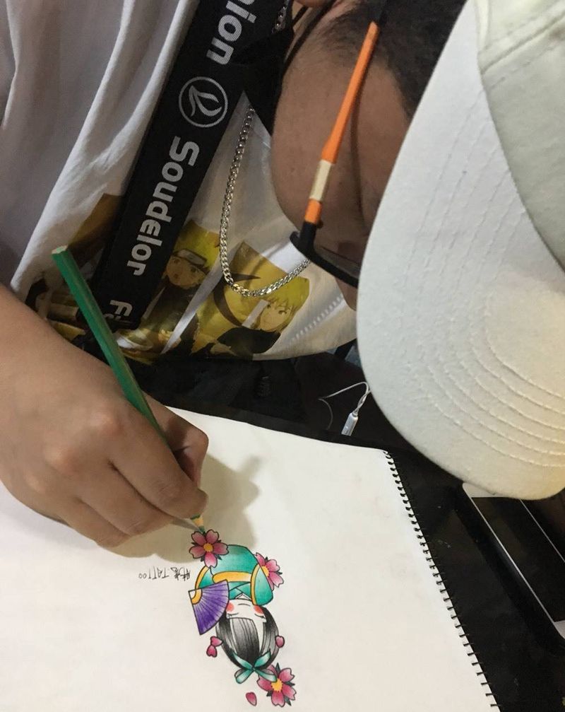 阿东的一些原创小图 可约纹身图片