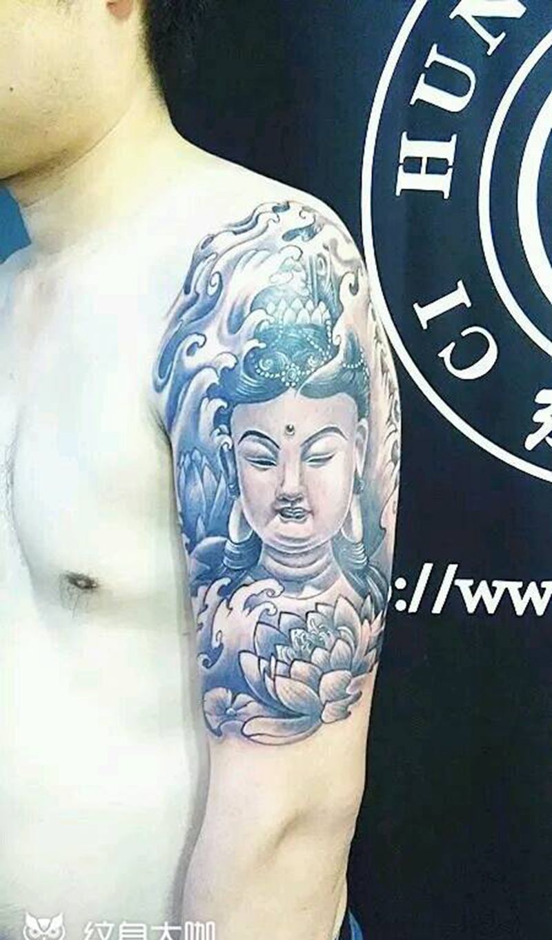 菩萨纹身图片