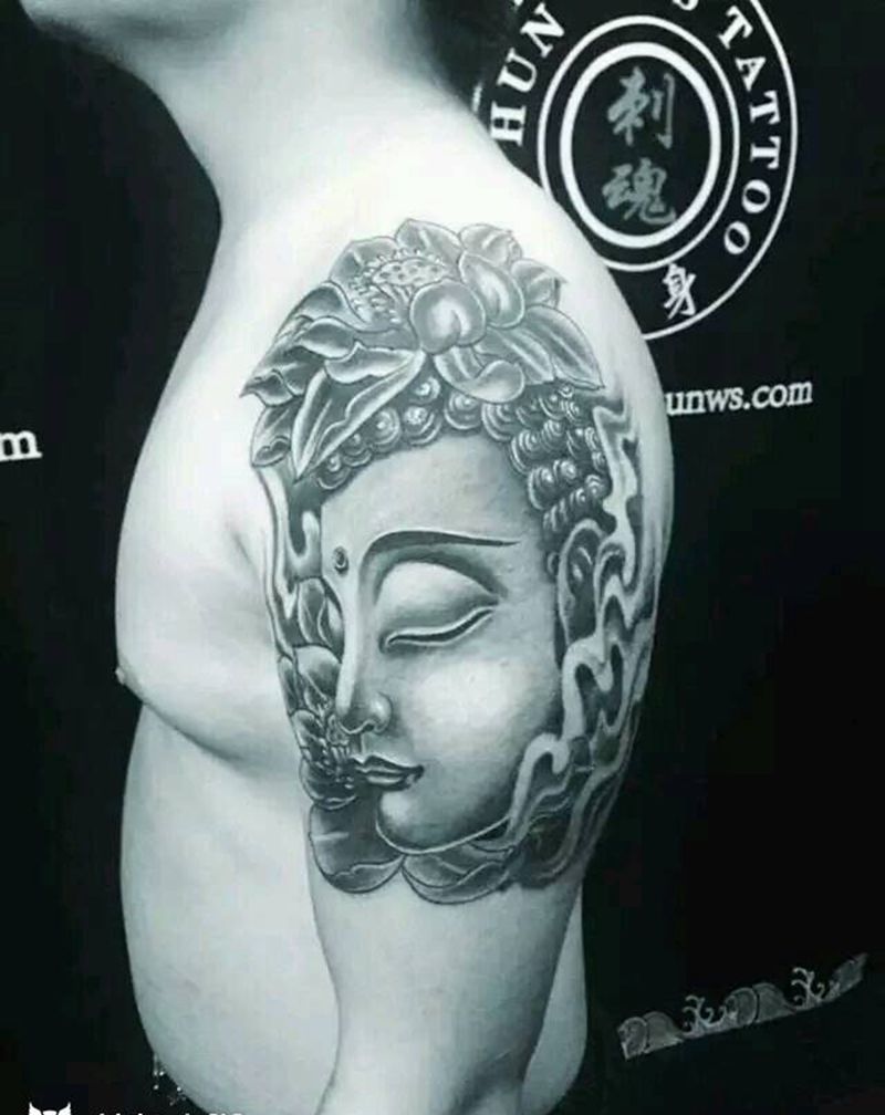 佛缘纹身图片