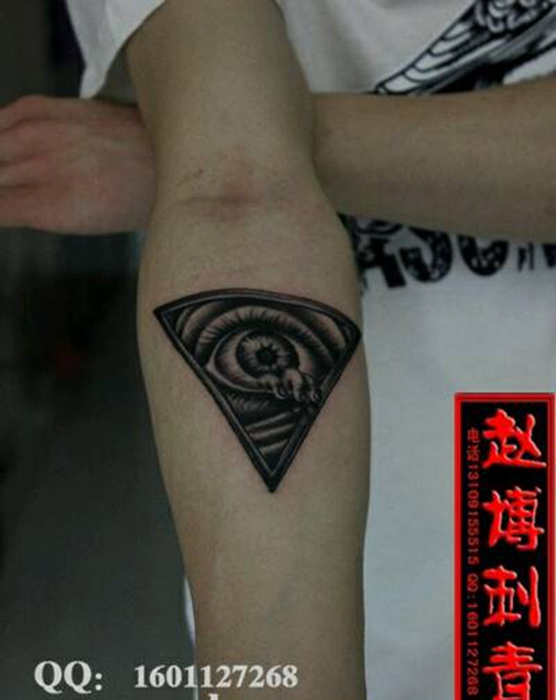 上帝之眼纹身纹身图片