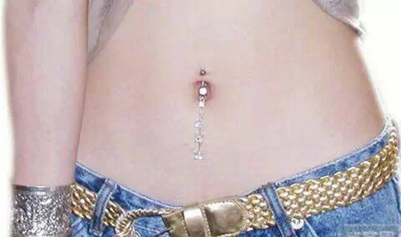 穿孔系列纹身图片