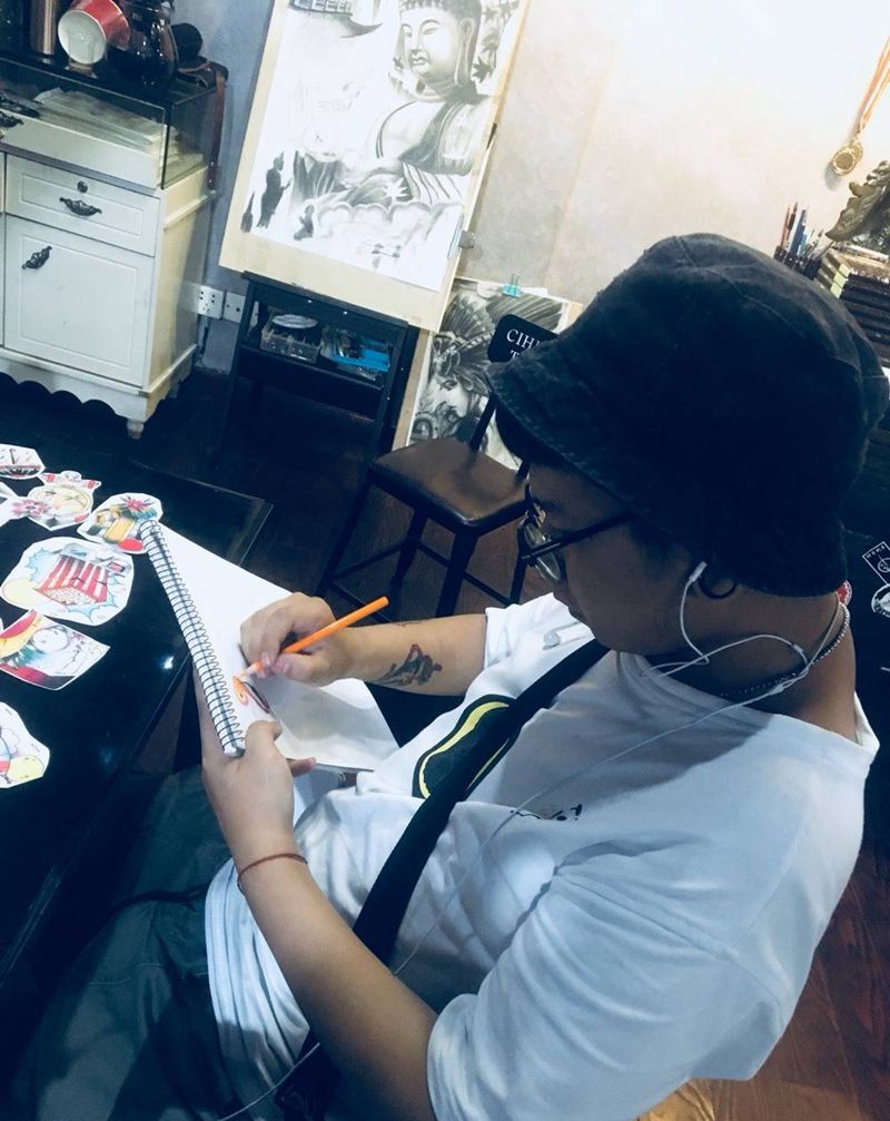 刺魂纹身...阿东原创设计纹身图片