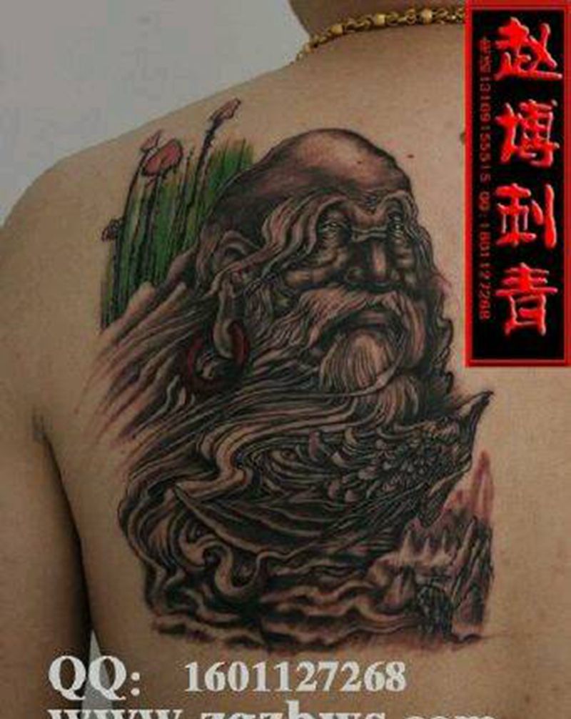 悟道罗汉纹身纹身图片