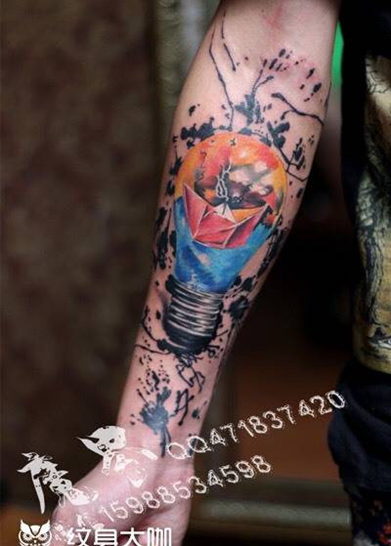 义乌魔界纹身店作品纹身图片