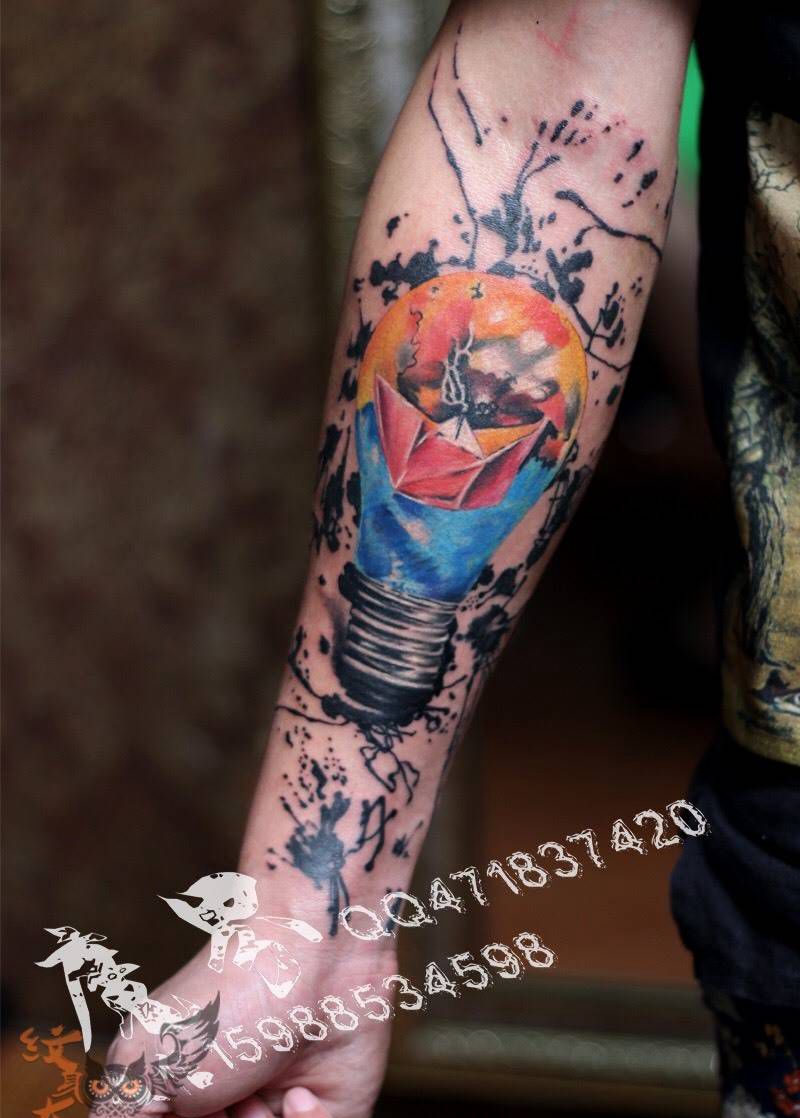 义乌魔界纹身作品纹身图片