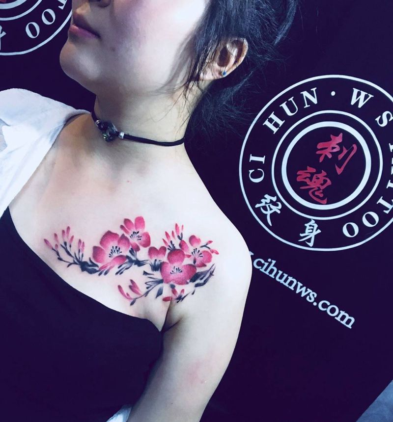 美女配美图纹身图片