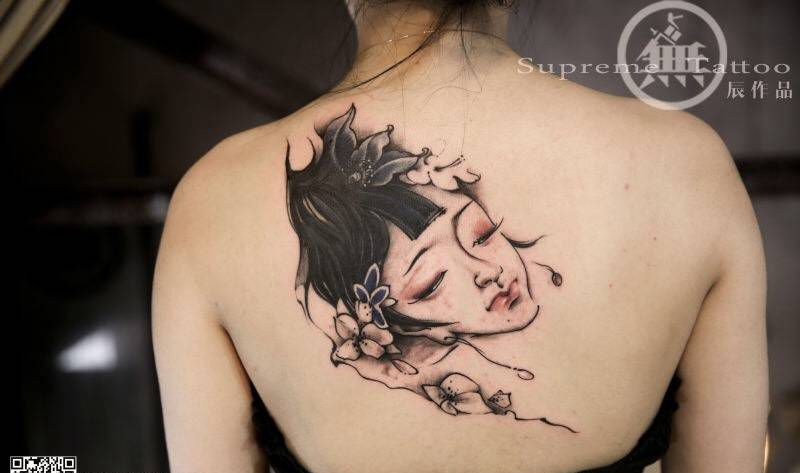 驻店师作品纹身图片