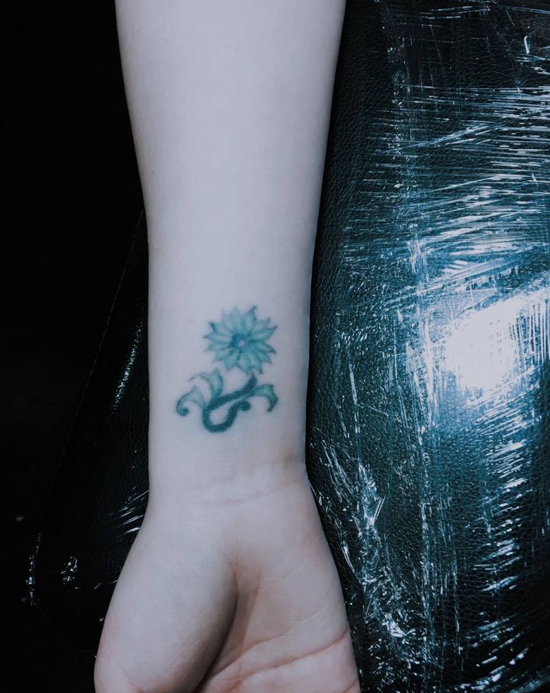 独角兽遮盖失败纹身纹身图片