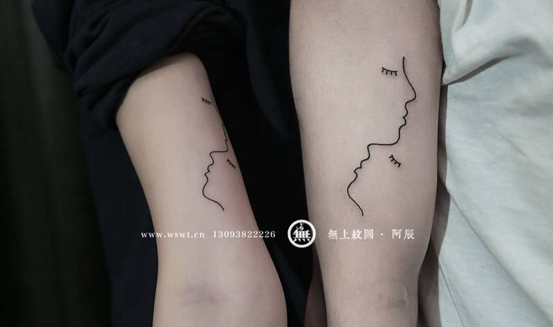 情侣纹身纹身图片_成品手臂欧美几何静物无上纹图纹身图案