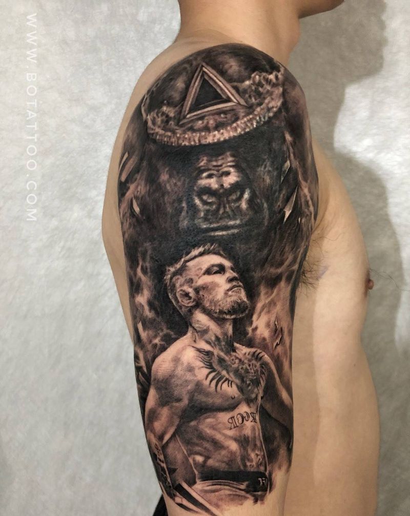 嘴炮 盖图纹身图片