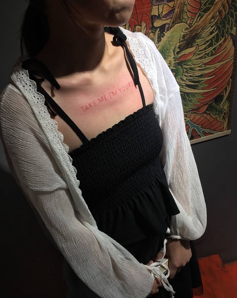 小字母纹身图片