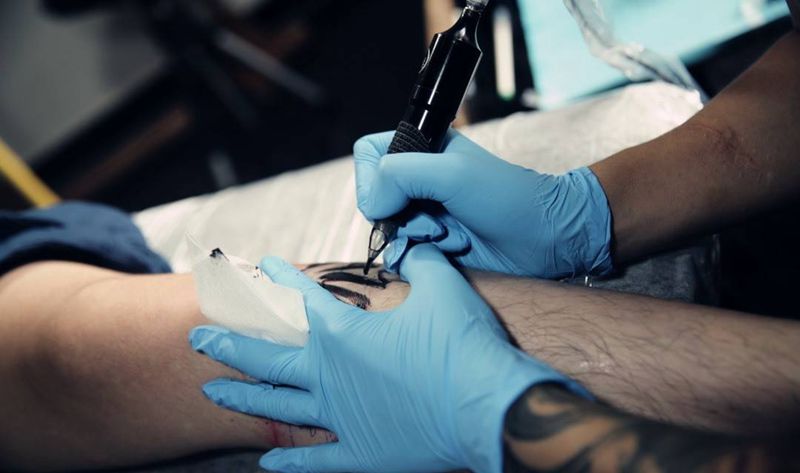 工作花絮纹身图片_花絮招生生活无上纹图培训器材纹身图案