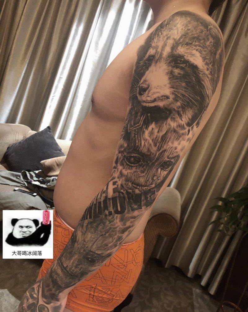 恢复后纹身图片