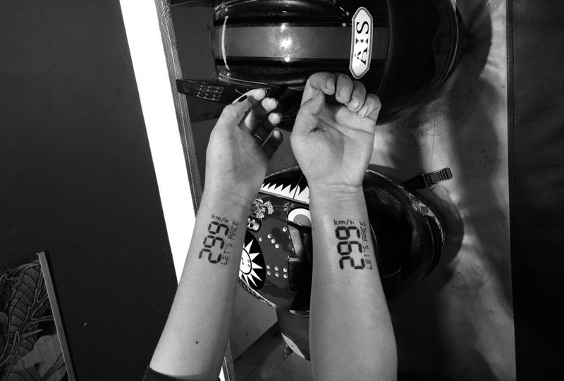 骑士精神纹身图片