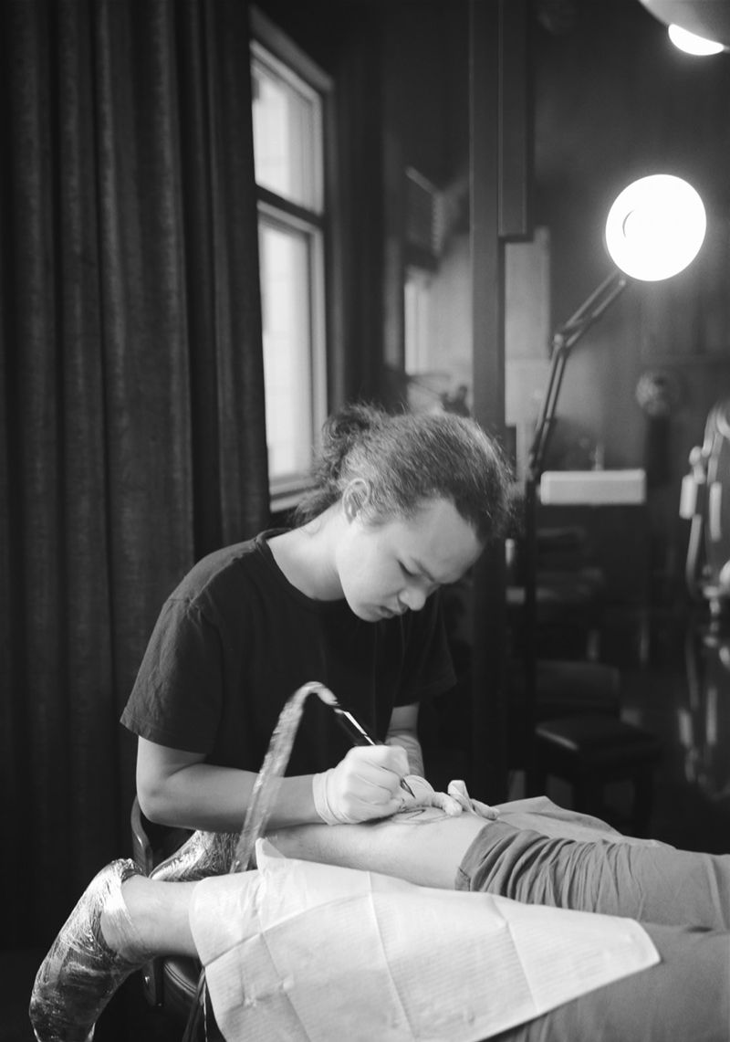 花絮纹身图片_生活招生花絮无上纹图手稿培训书法纹身图案