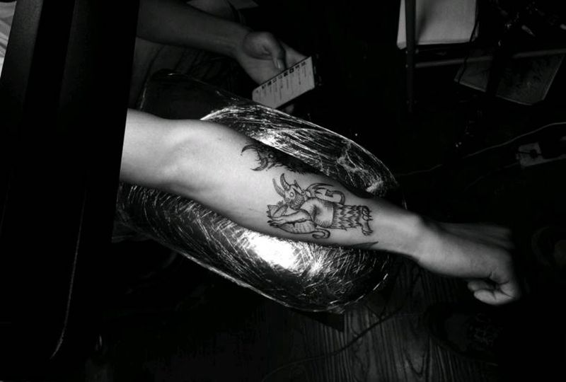 小恶魔纹身图片