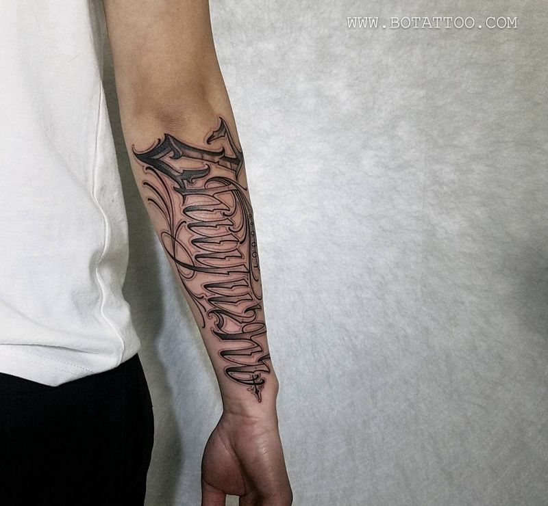 奇卡诺纹身图片