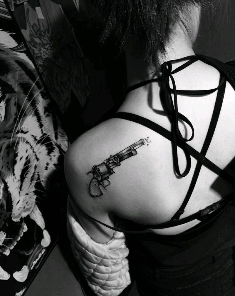 干掉前男友纹身图片