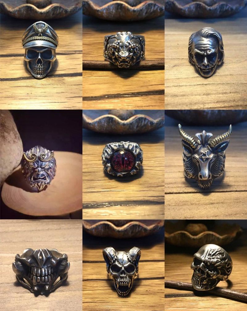 一念刺青私人订制银饰品纹身图片