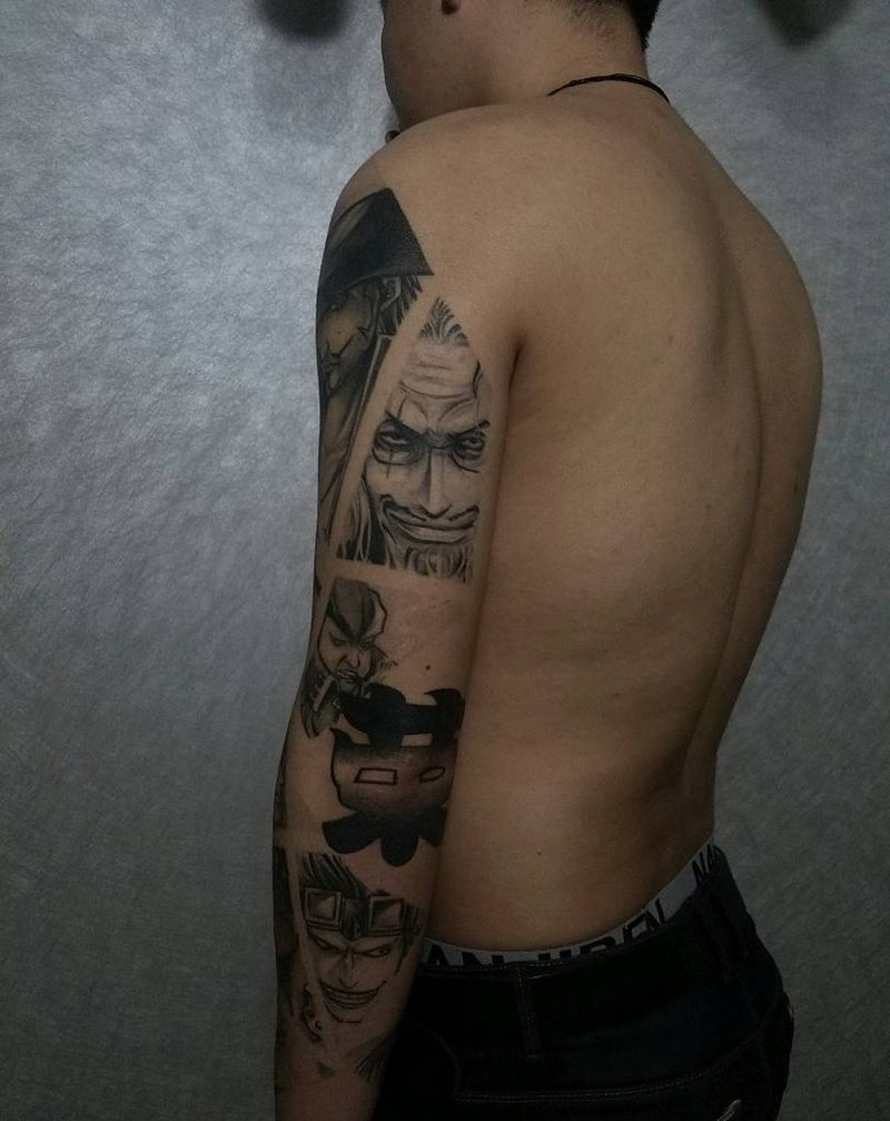 海贼王未完纹身图片