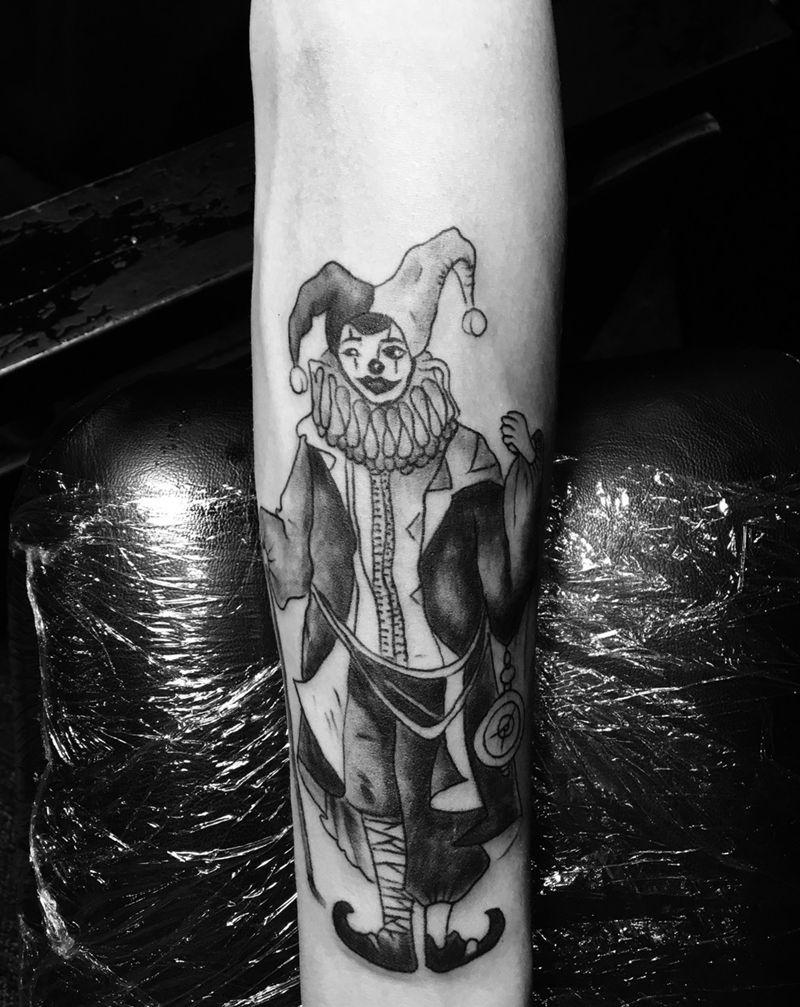 小丑纹身图片