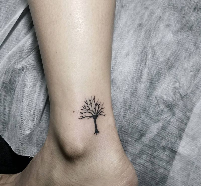树纹身图片